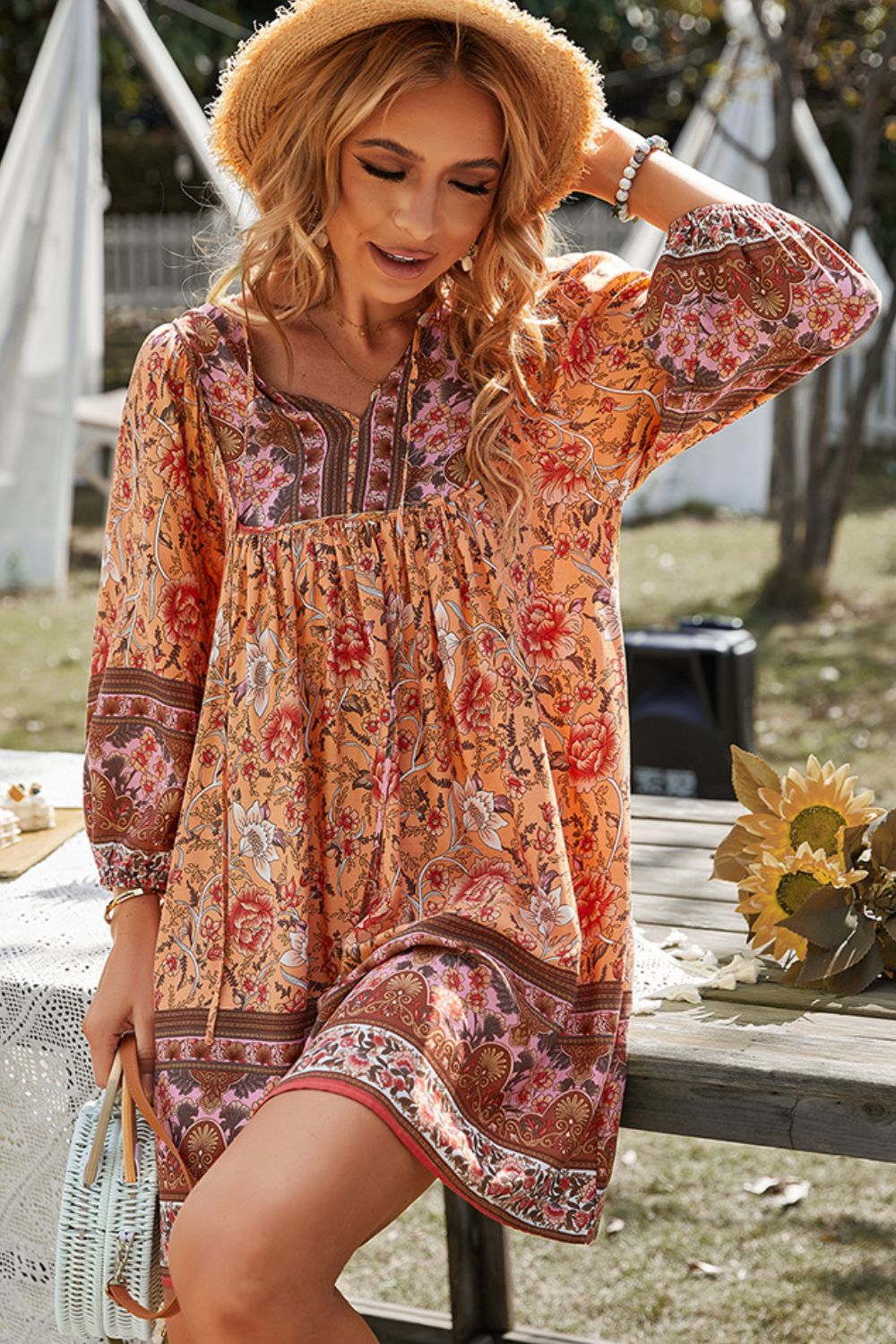 Cute Boho Chic Dress