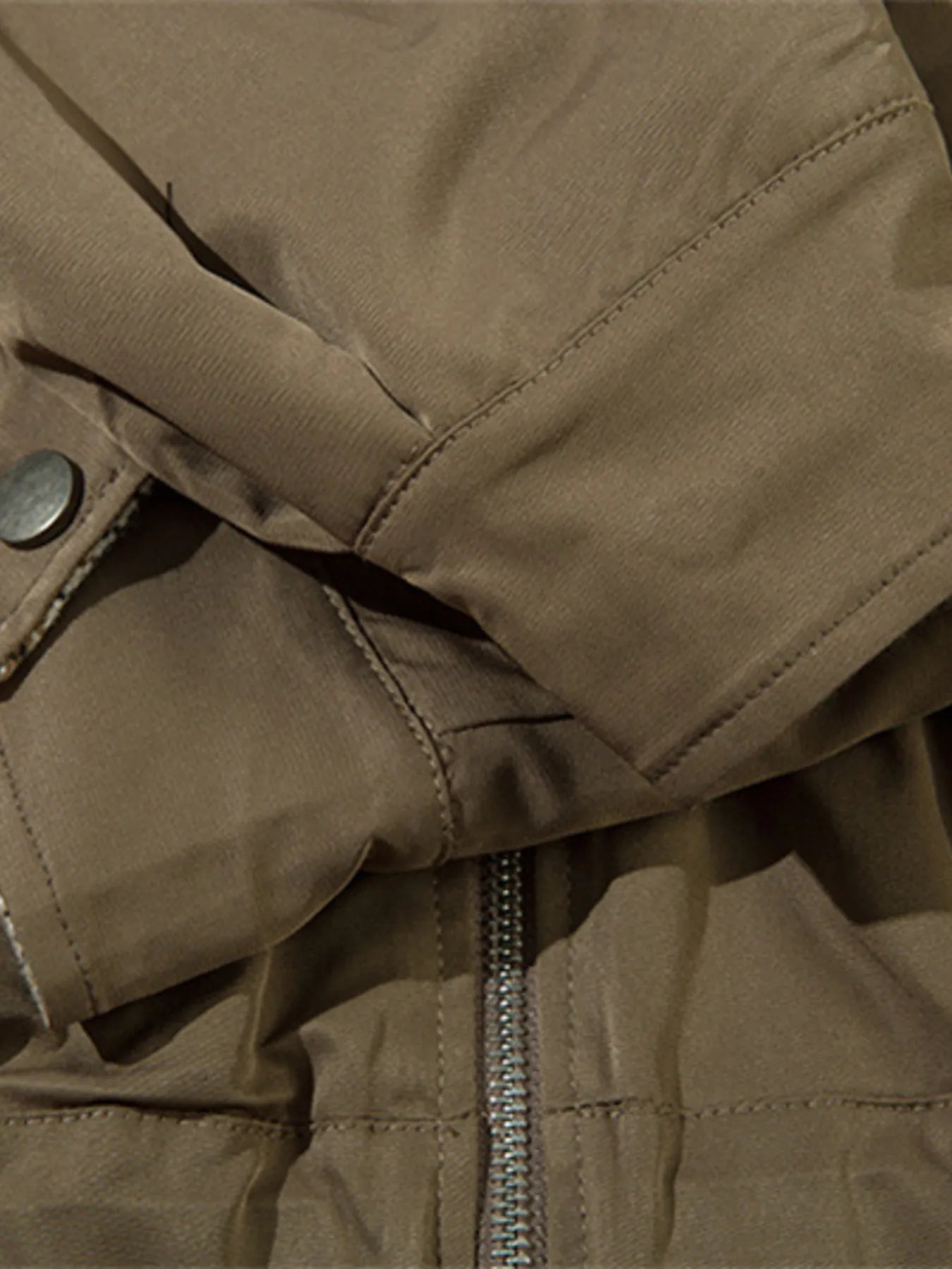 Brown Beige Jacket