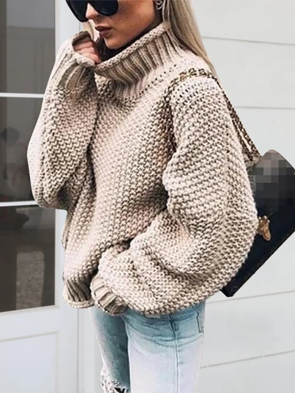 Glam Turtleneck Sweater