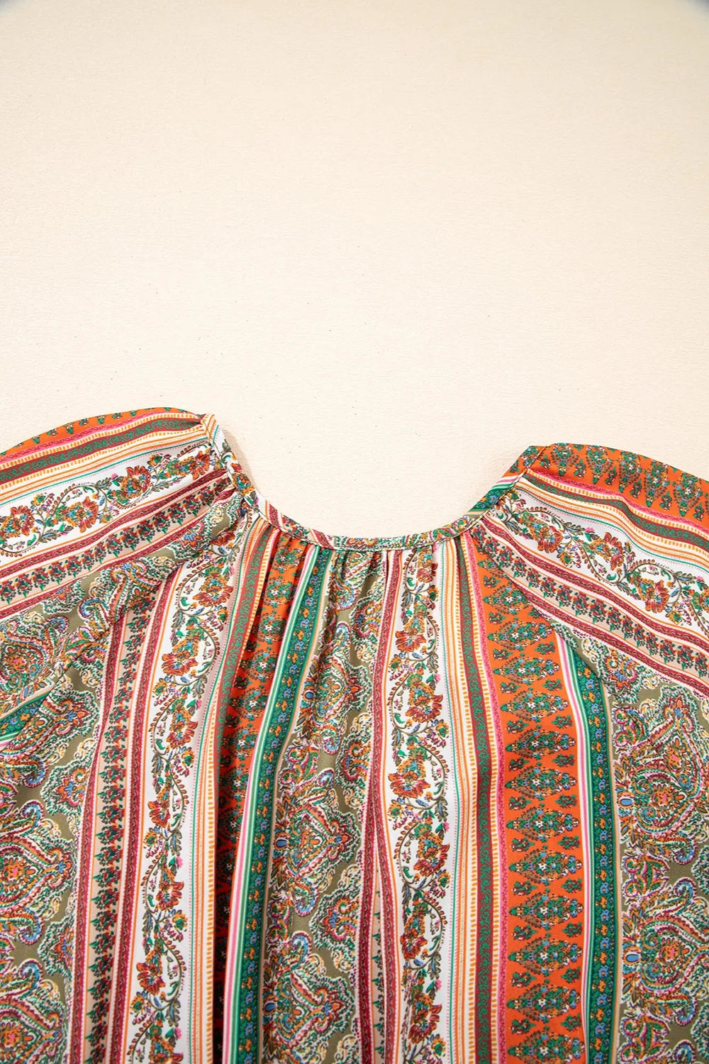 Ruffle Hippy Dress