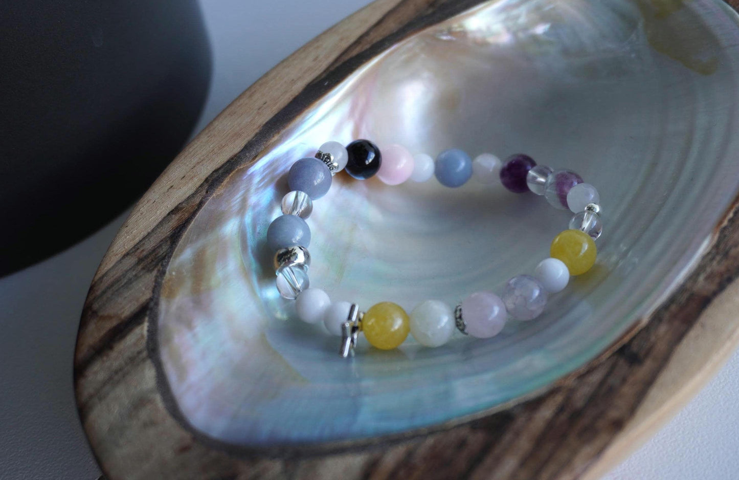 Happiness, Calm, Strength and Power Crystal Bracelet
