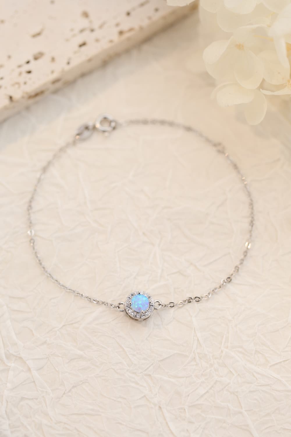 "Love You Too Much" Opal Bracelet
