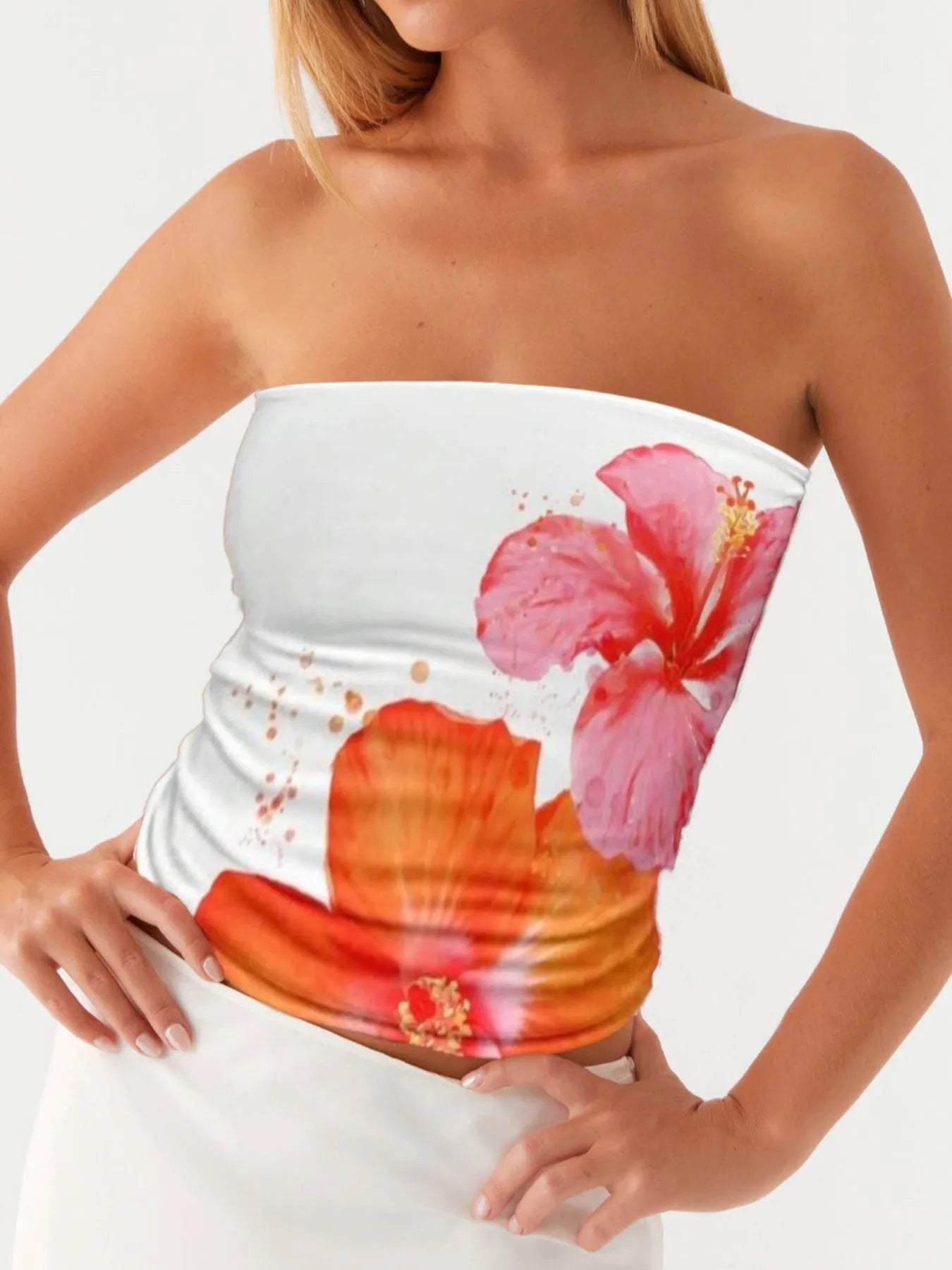 Tropical Flower Top