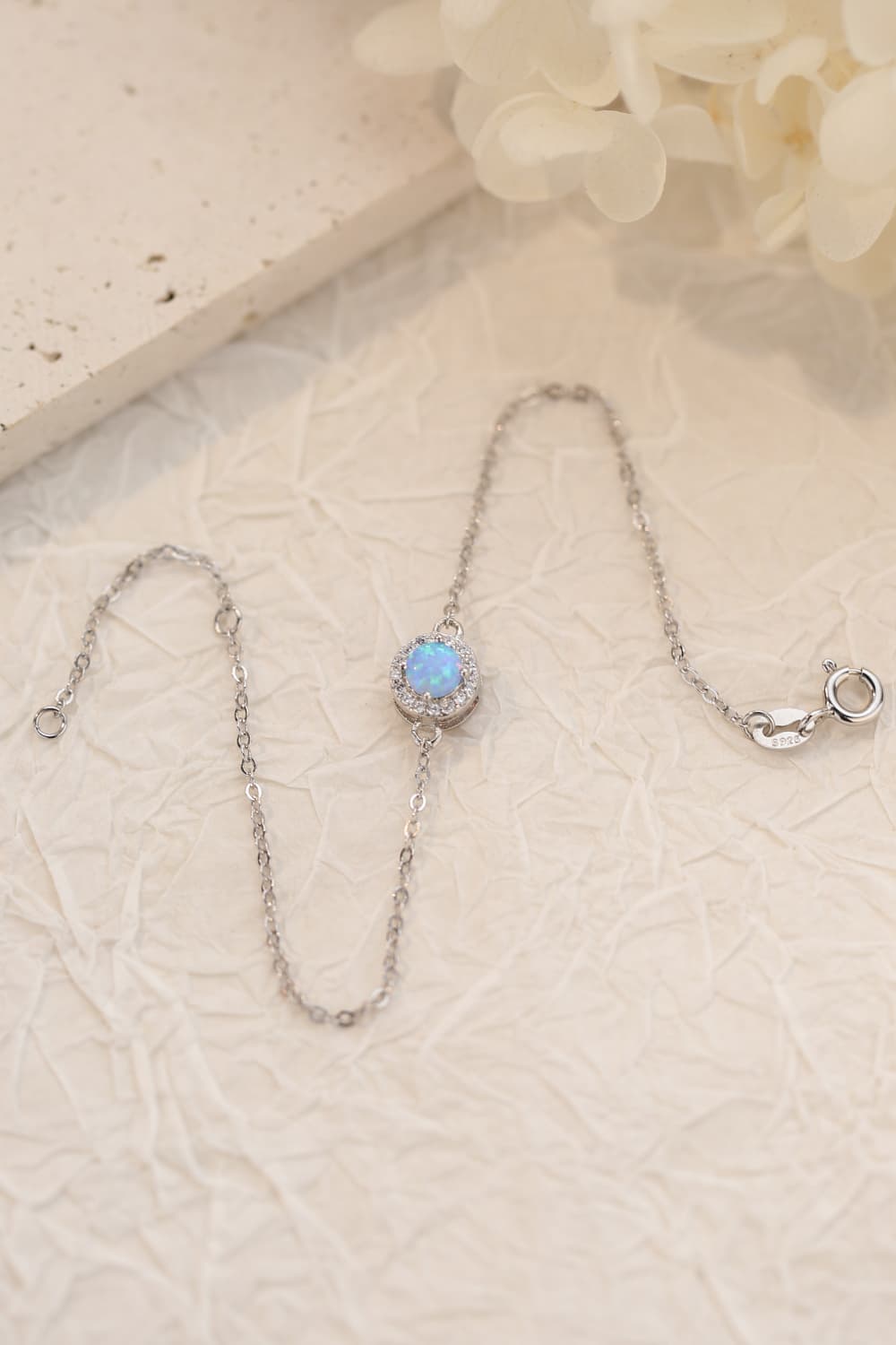 "Love You Too Much" Opal Bracelet