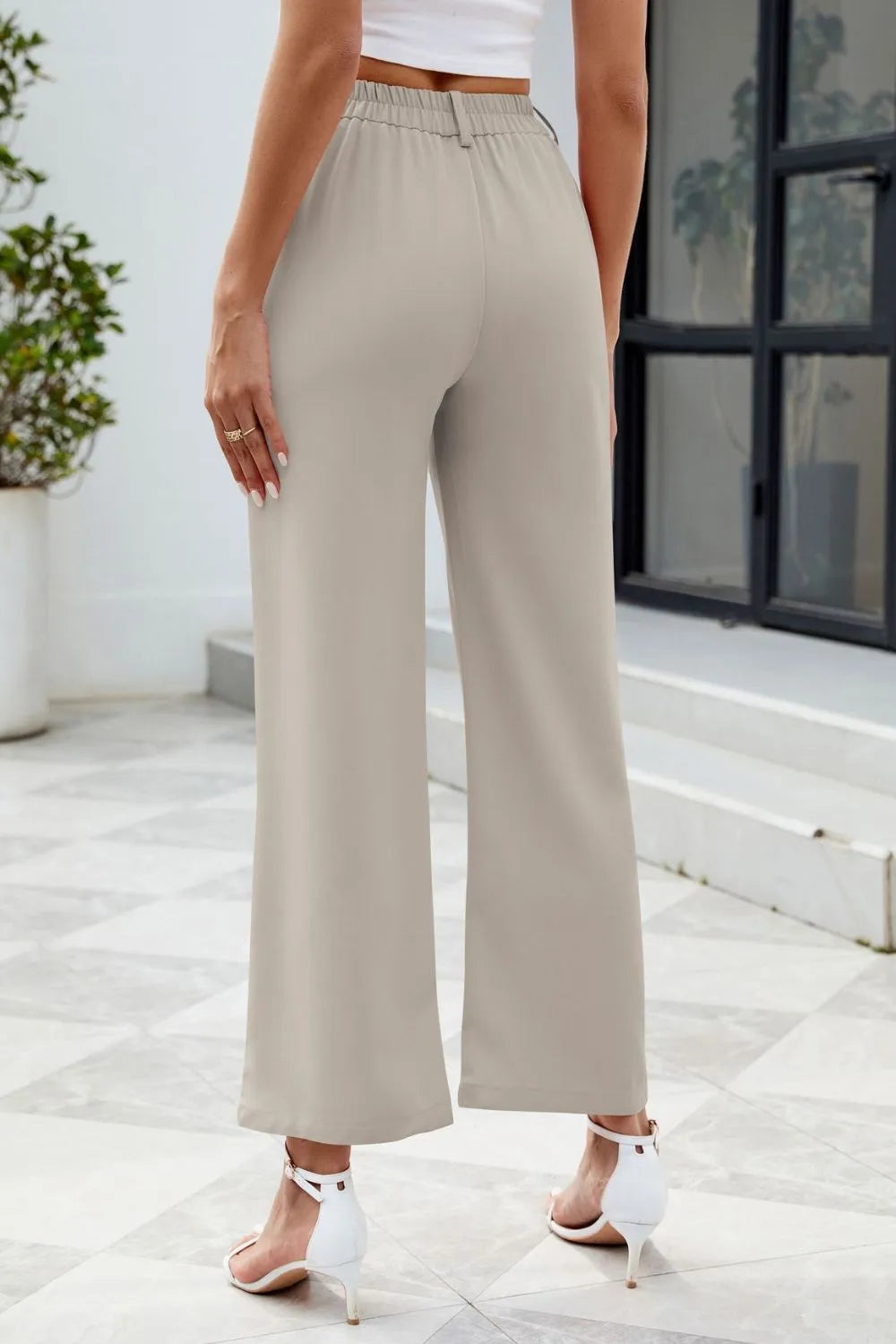 High Waisted Smart Pants