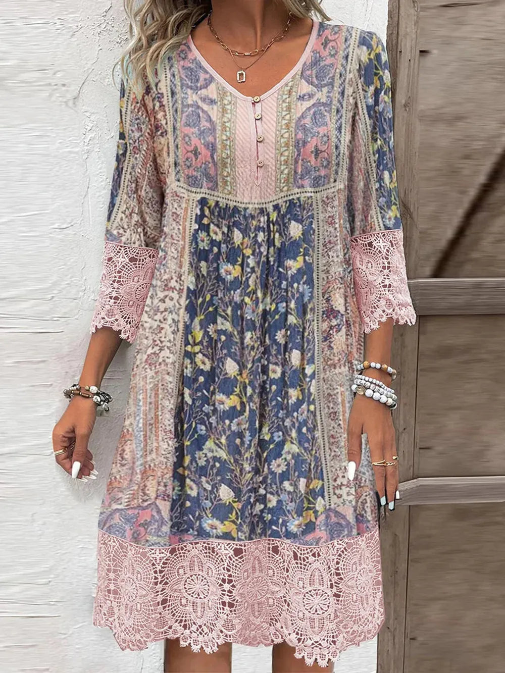 Lace Boho Dress