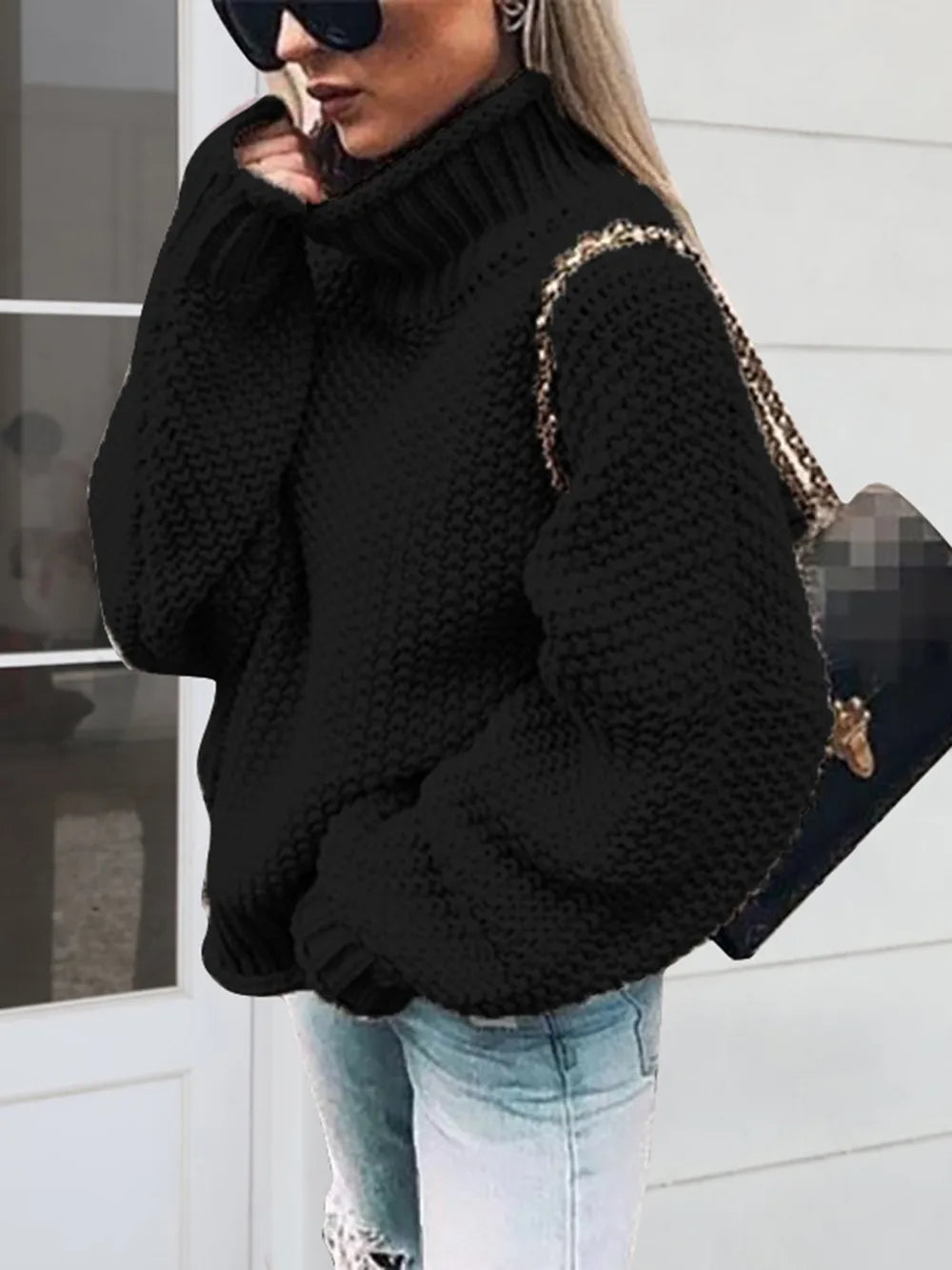 Glam Turtleneck Sweater