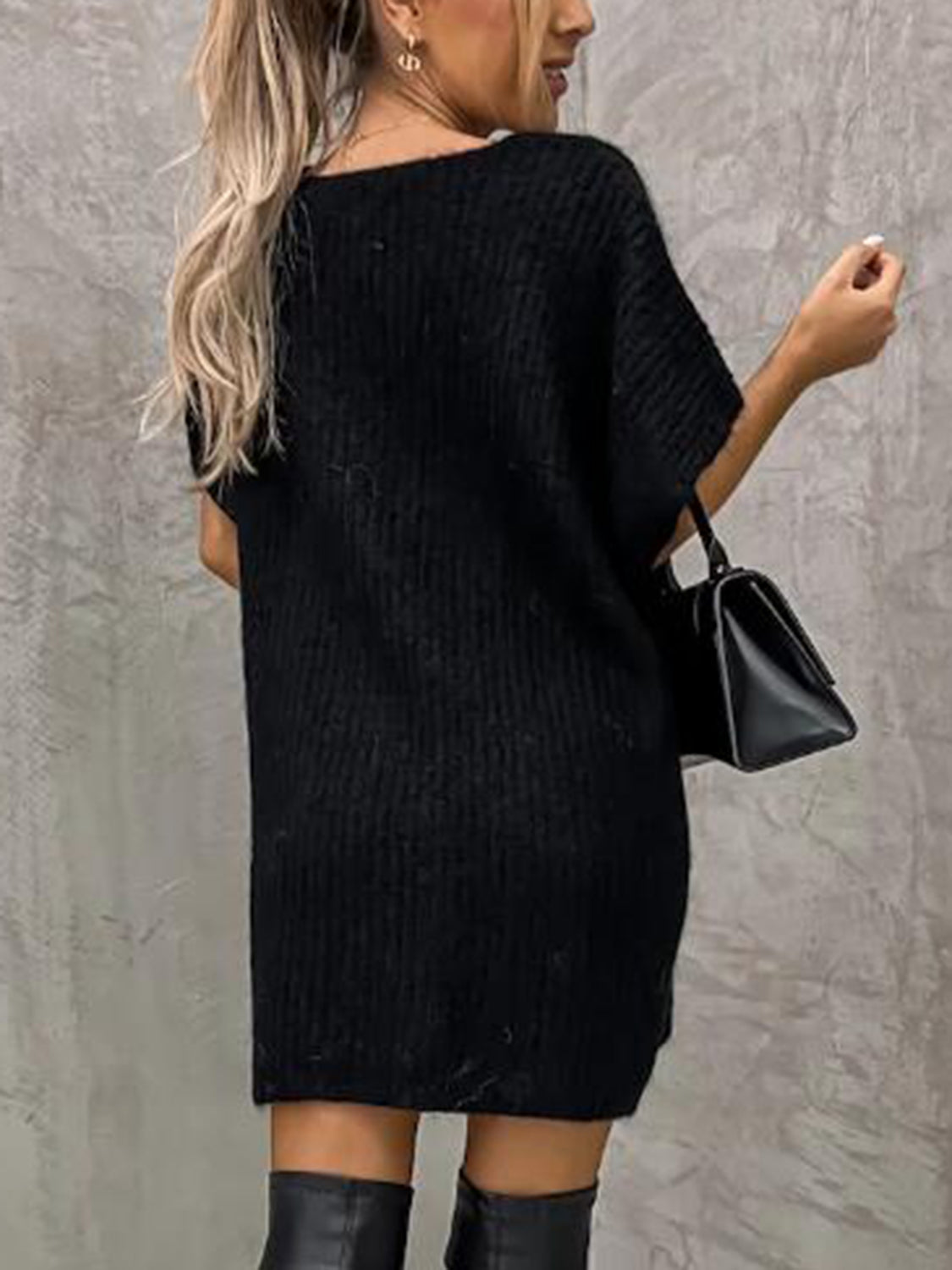 Sweater Dress with Pockets!