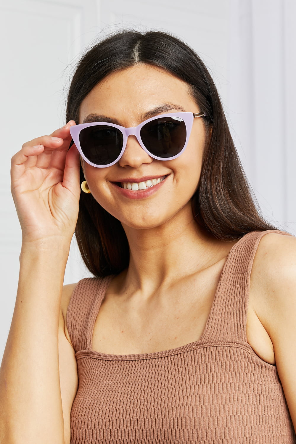 Cat-Eye Frame Sunglasses
