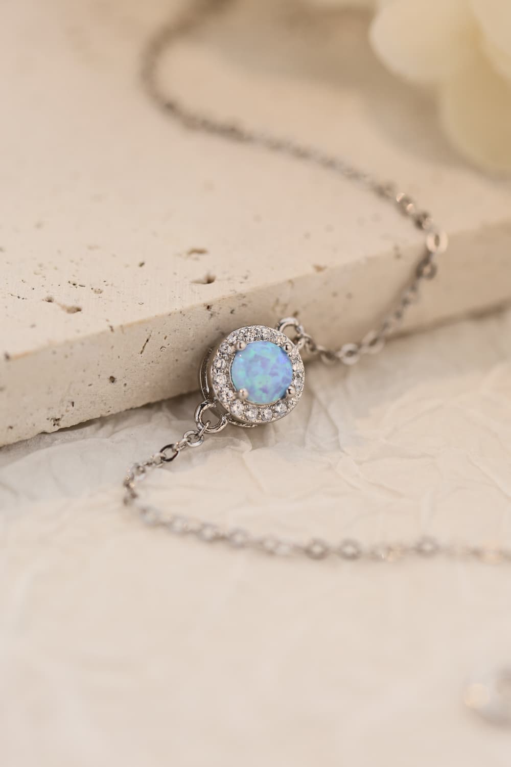 "Love You Too Much" Opal Bracelet