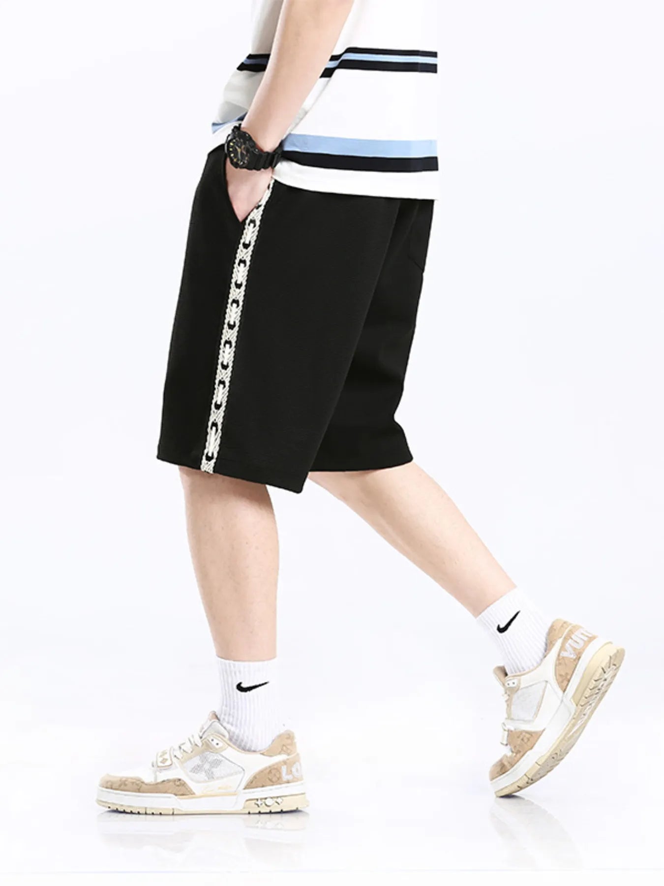 Side Stripe Shorts