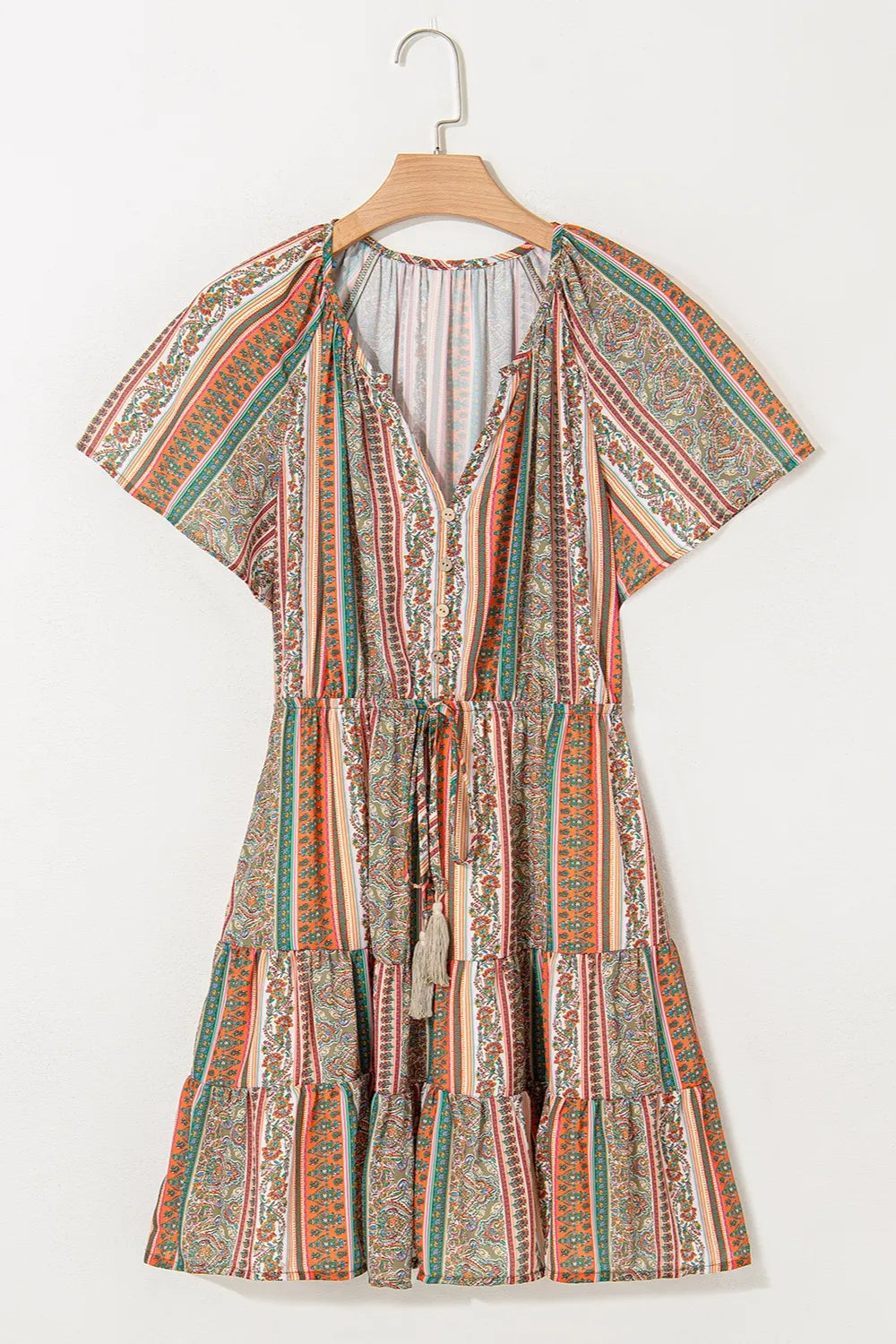 Ruffle Hippy Dress