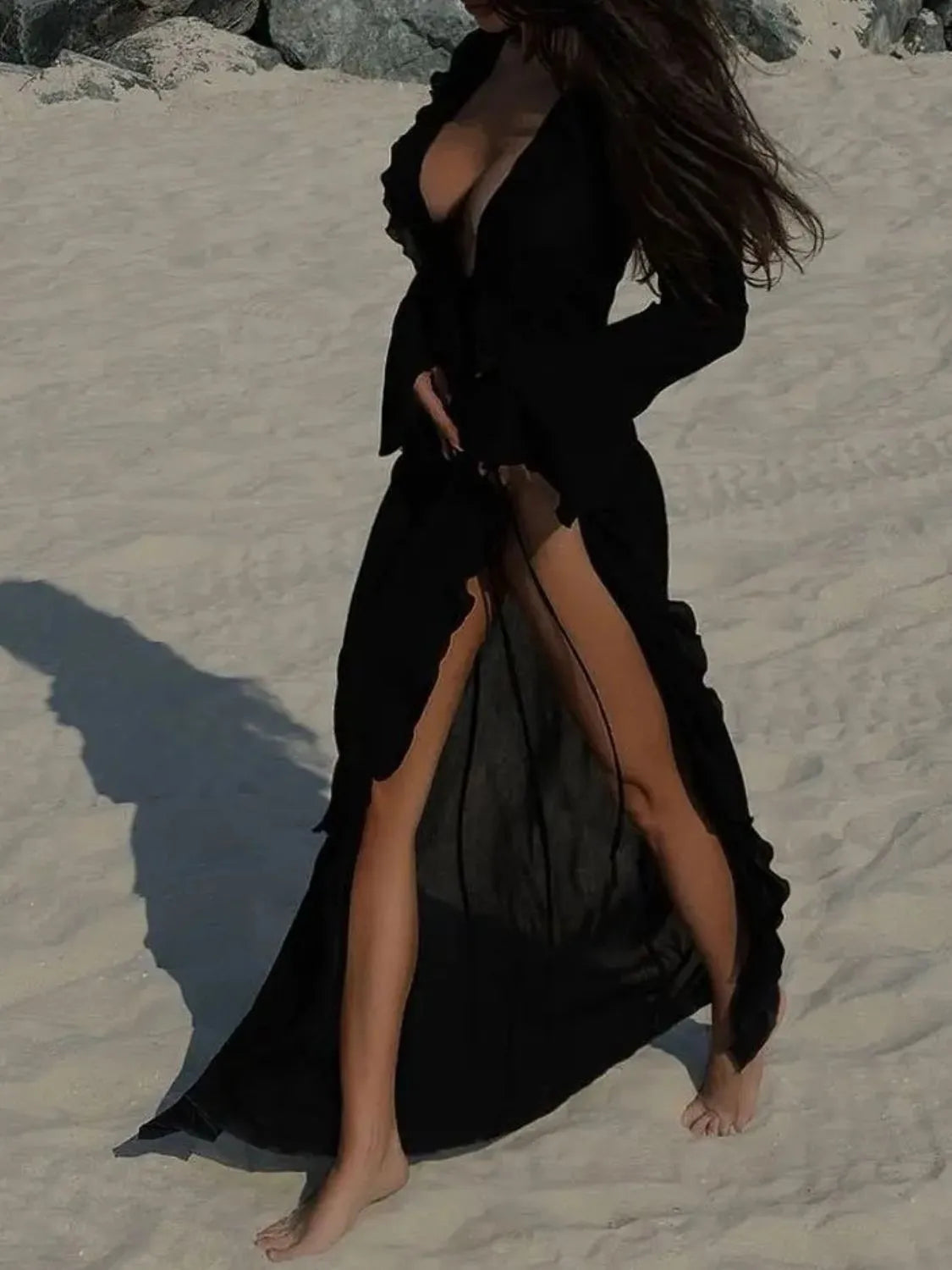Ruffled Cover Up