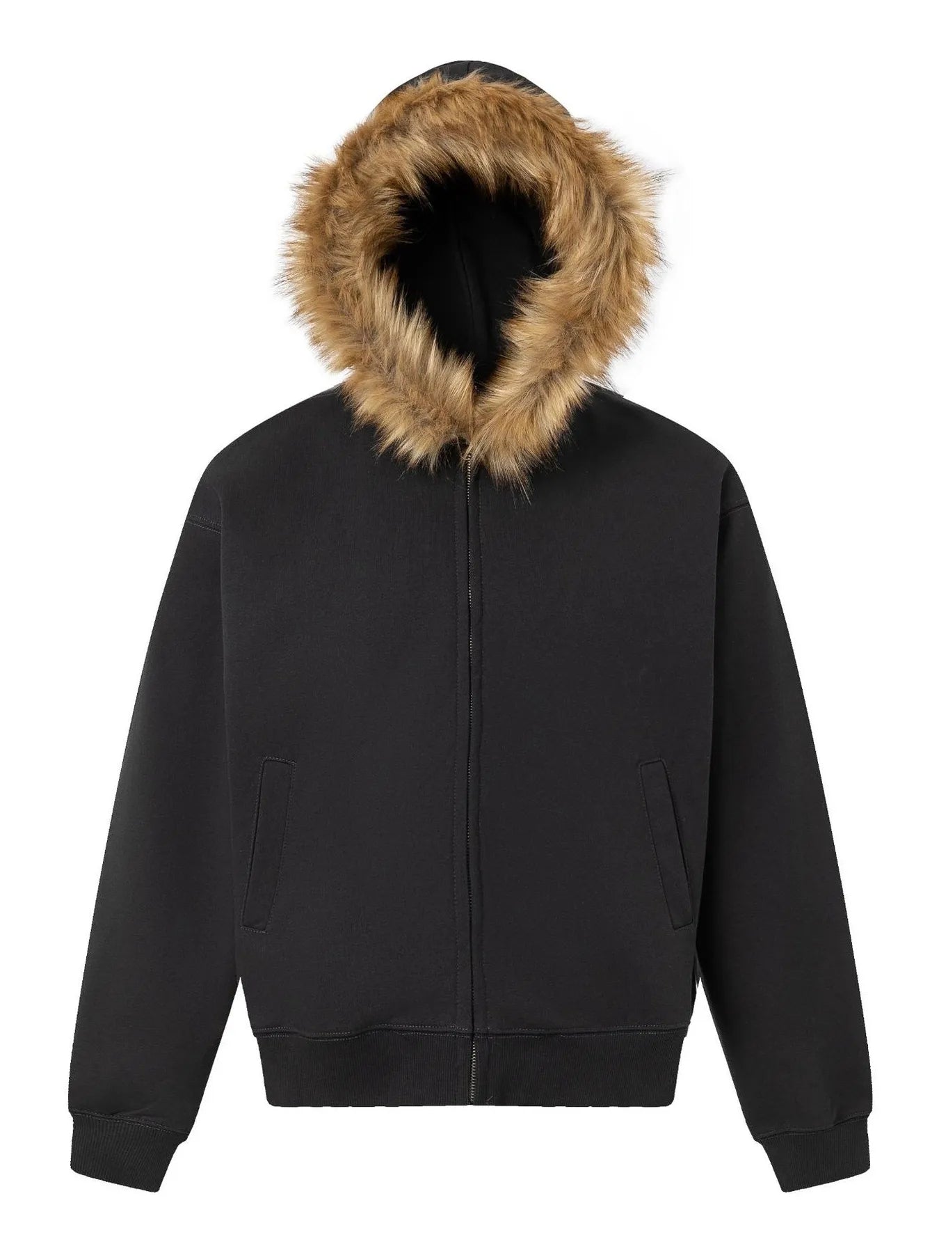 Fur Trim Coat