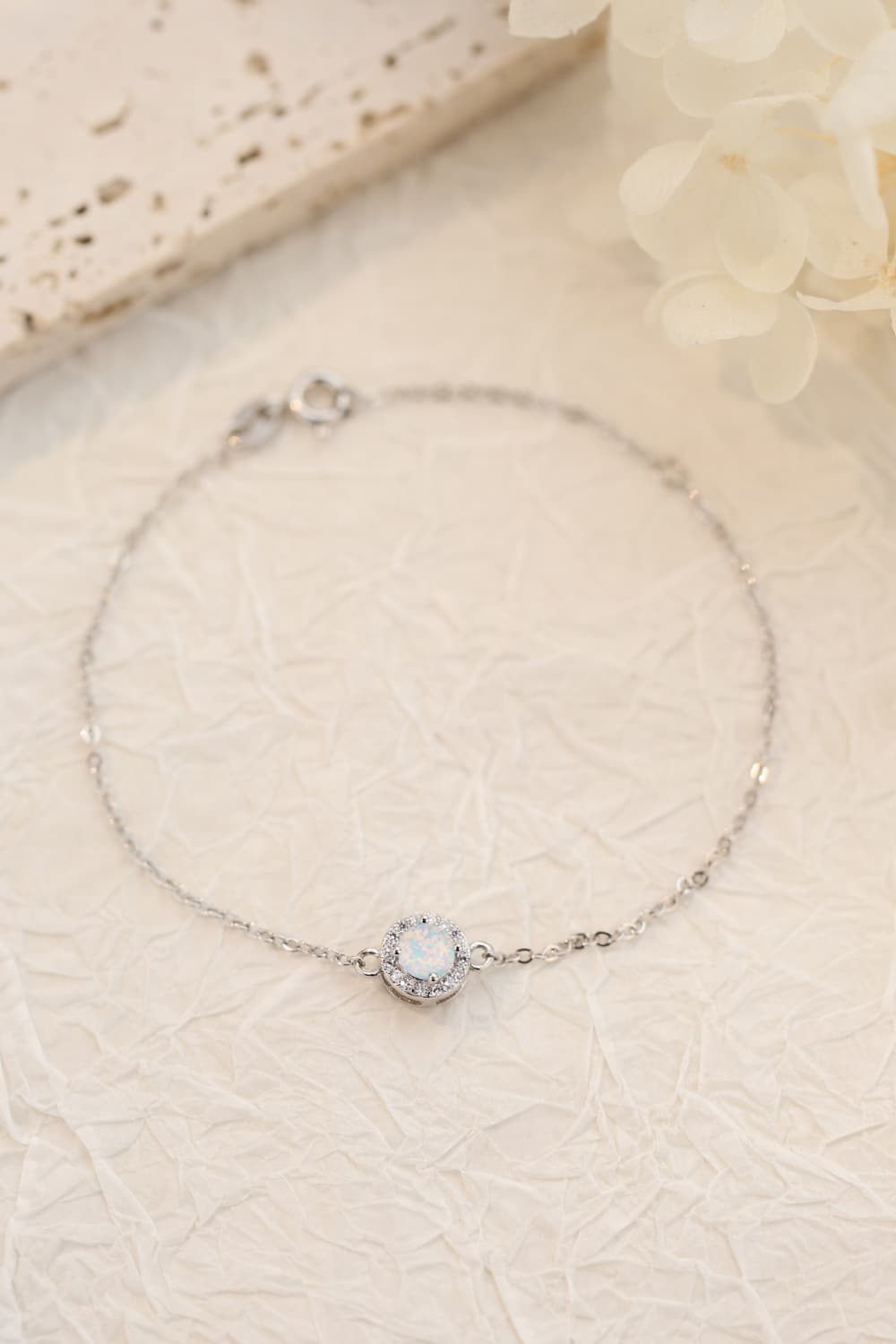 "Love You Too Much" Opal Bracelet