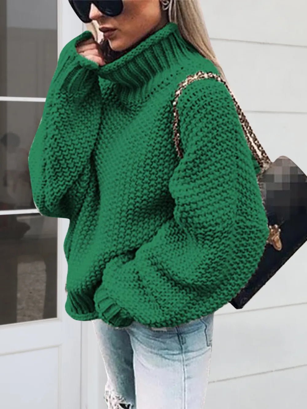 Glam Turtleneck Sweater
