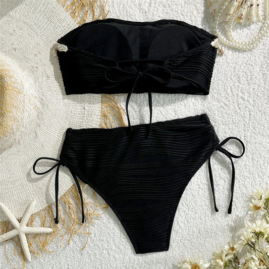 Bandeau Luxe Kini Black
