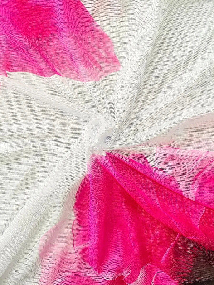 Brazilian Bikini & Skirt White