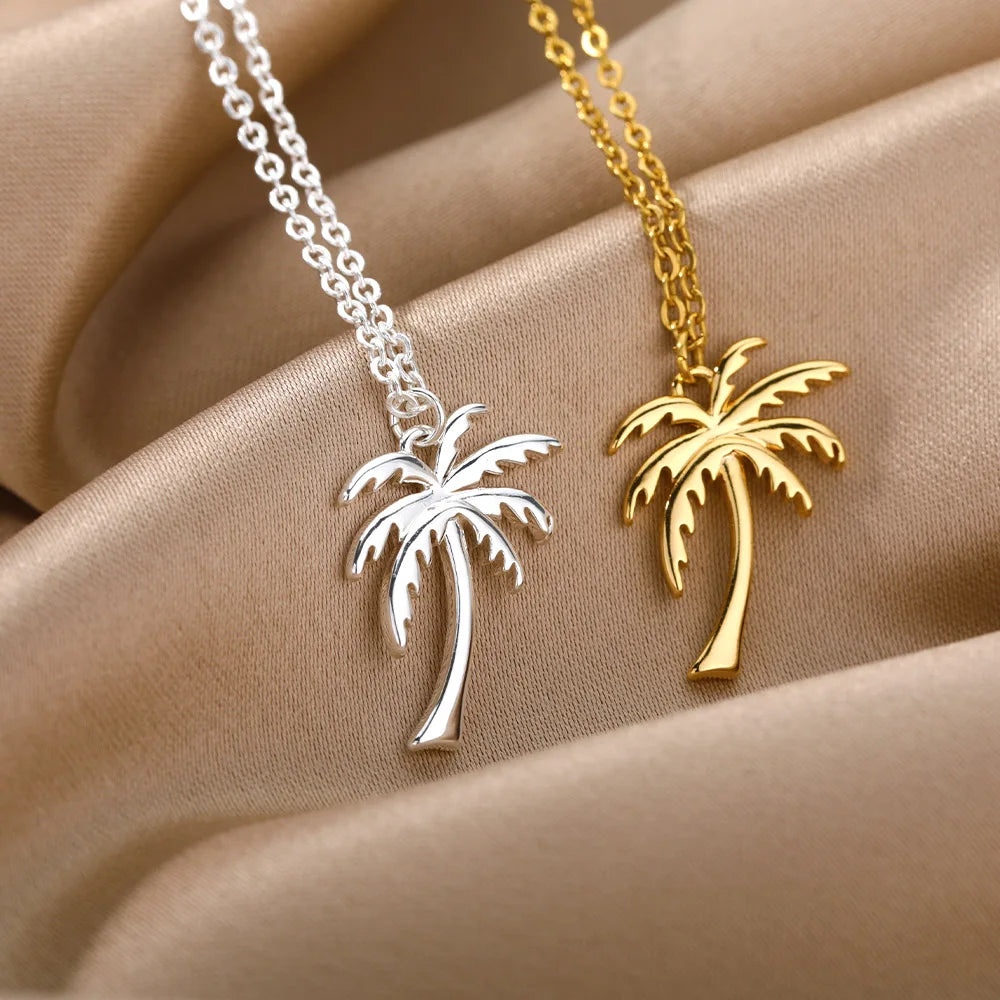 Coconut Palm Necklace