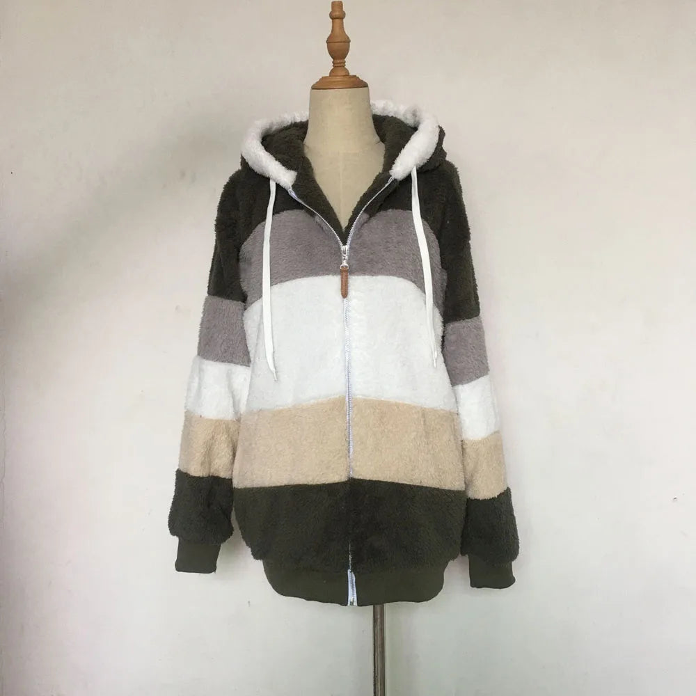 Loose Plush Coat