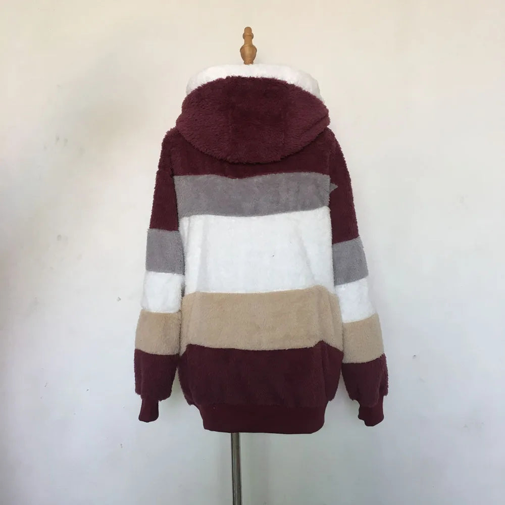 Loose Plush Coat