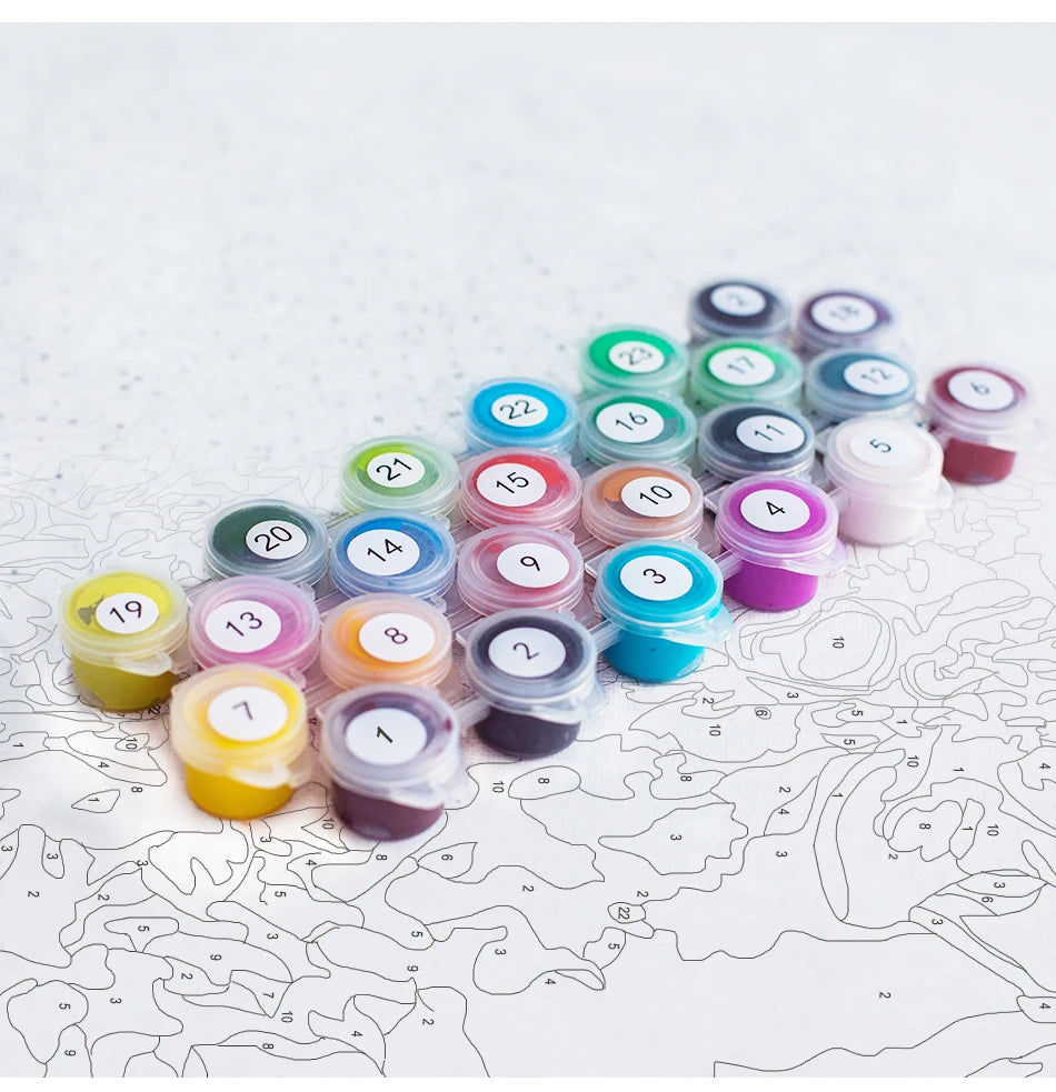 DIY Paint by Numbers!