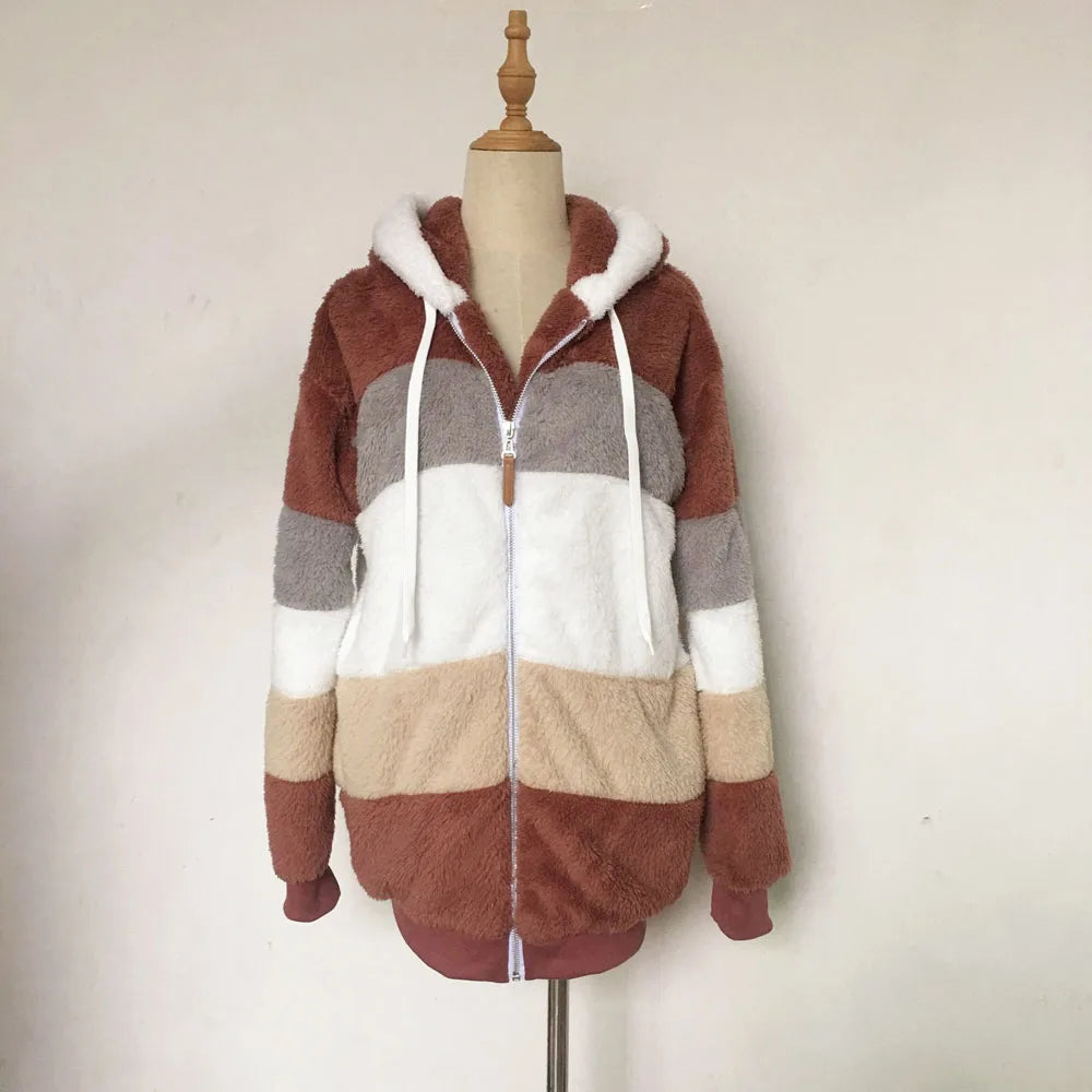 Loose Plush Coat