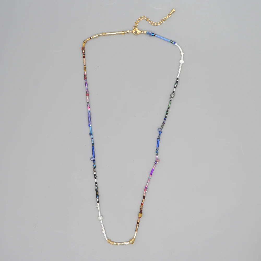 Boho Pretty Beaded Choker