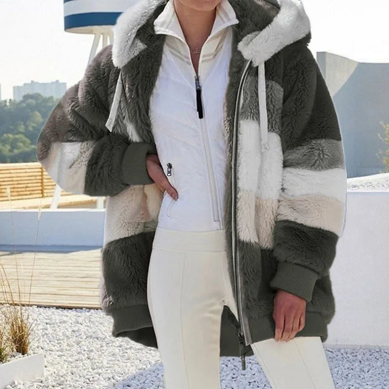 Loose Plush Coat