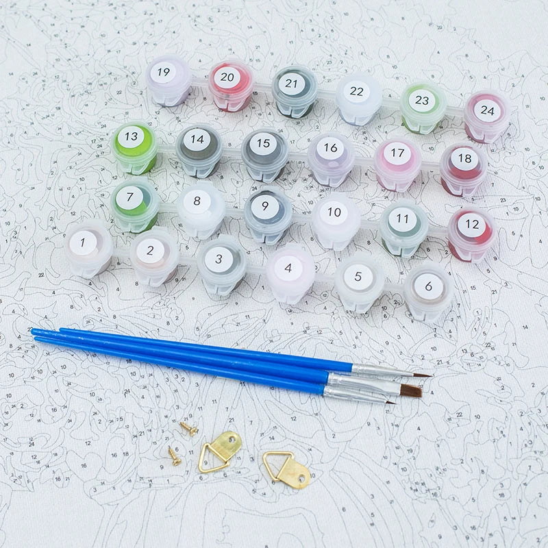 DIY Paint by Numbers!