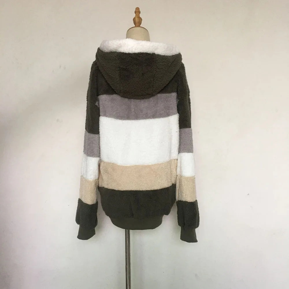 Loose Plush Coat