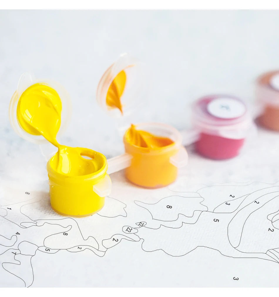 DIY Paint by Numbers!