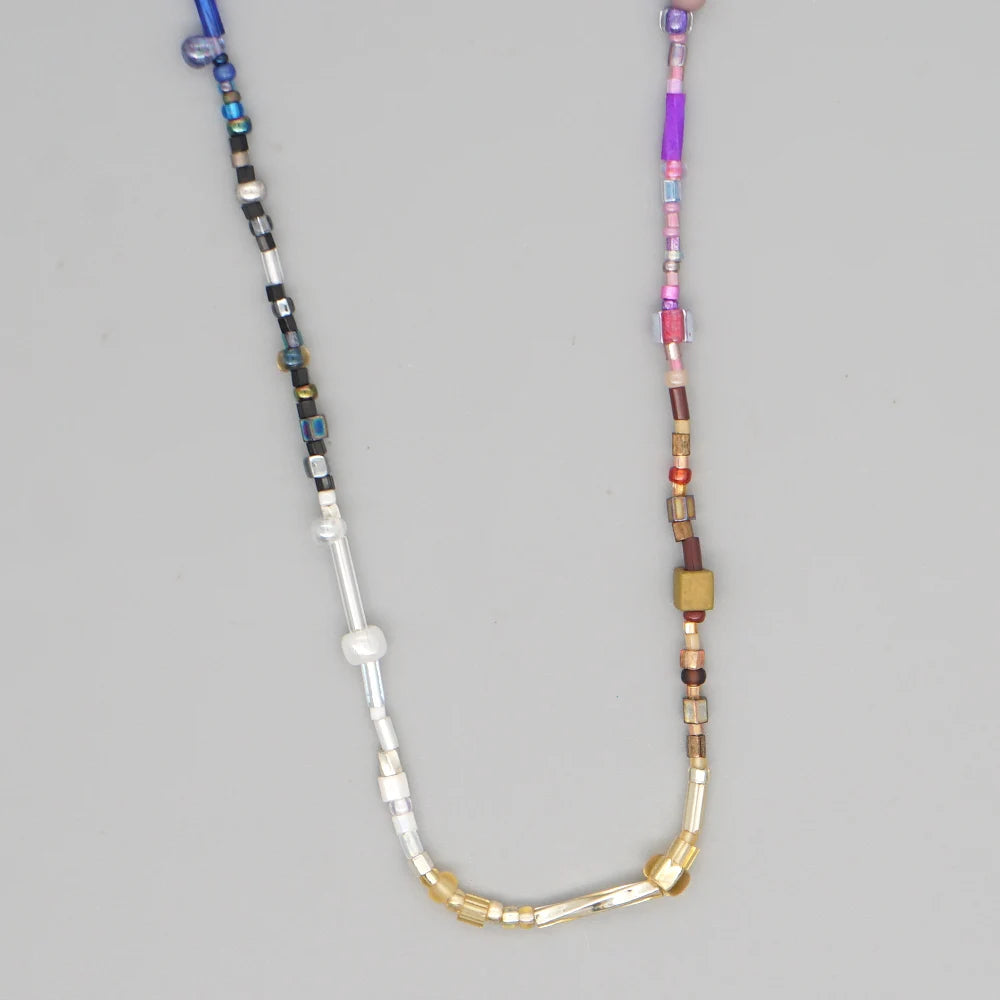 Boho Pretty Beaded Choker