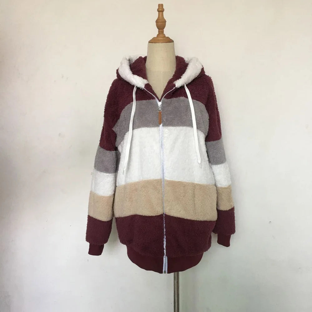 Loose Plush Coat