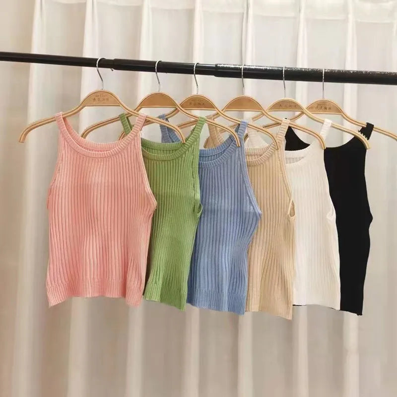 Ribbed Halter