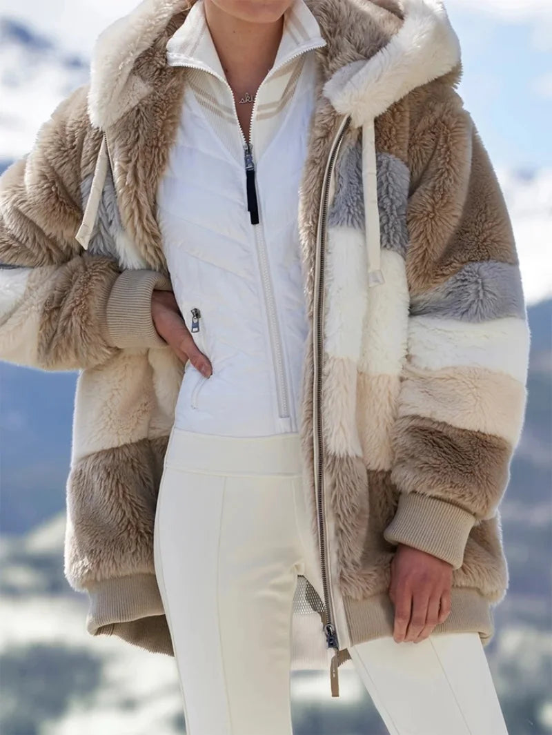 Loose Plush Coat