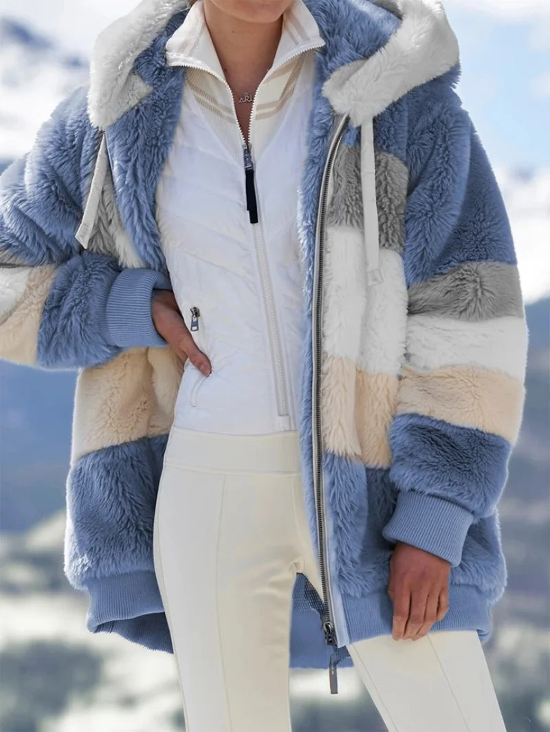 Loose Plush Coat