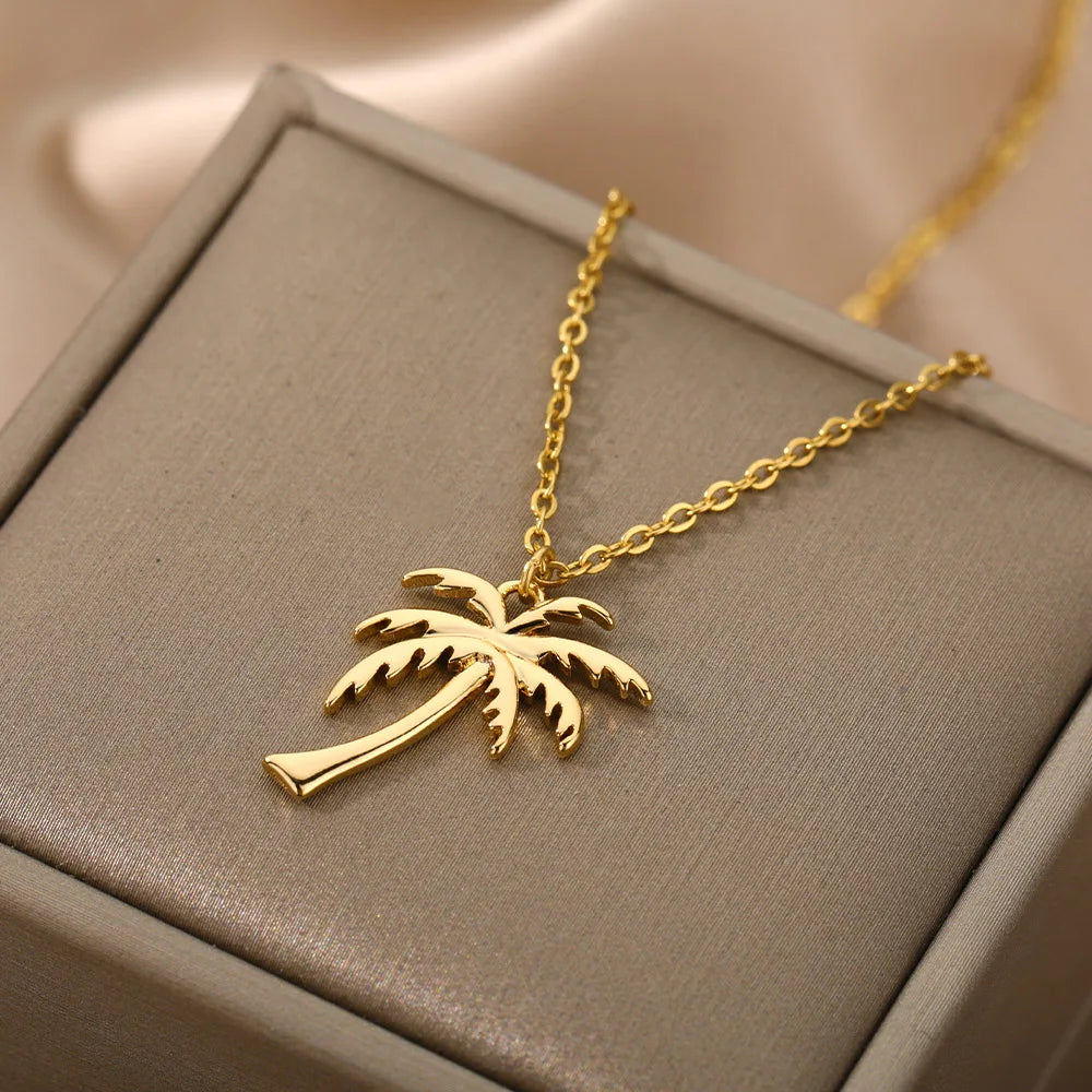 Coconut Palm Necklace