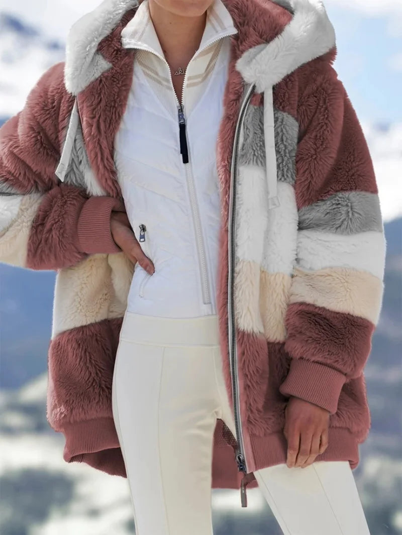 Loose Plush Coat