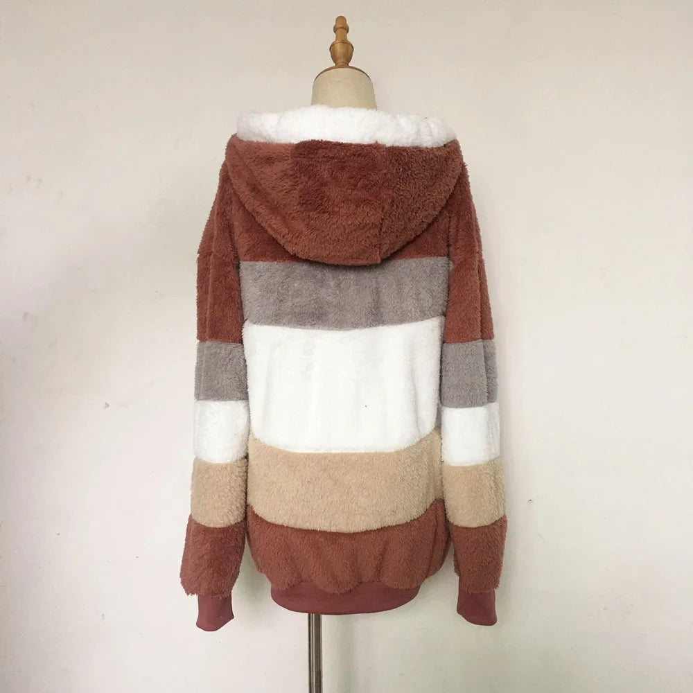 Loose Plush Coat