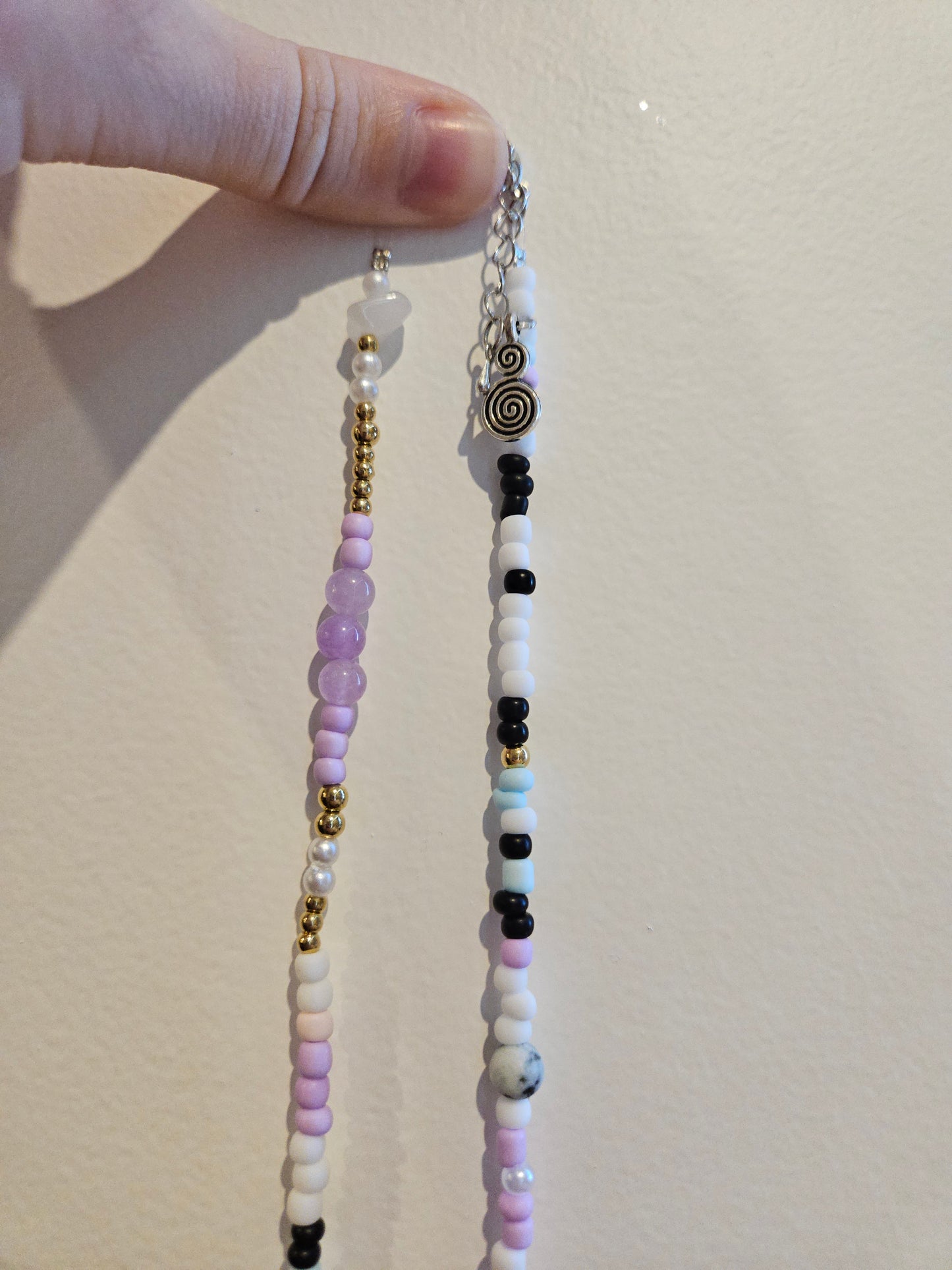 Crystal and Seed Bead Hip Chains! Fun Times