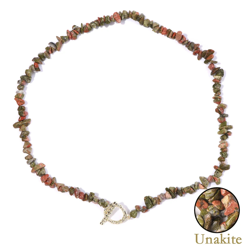 Healing Throat Chakra and Protective Crystal Necklaces