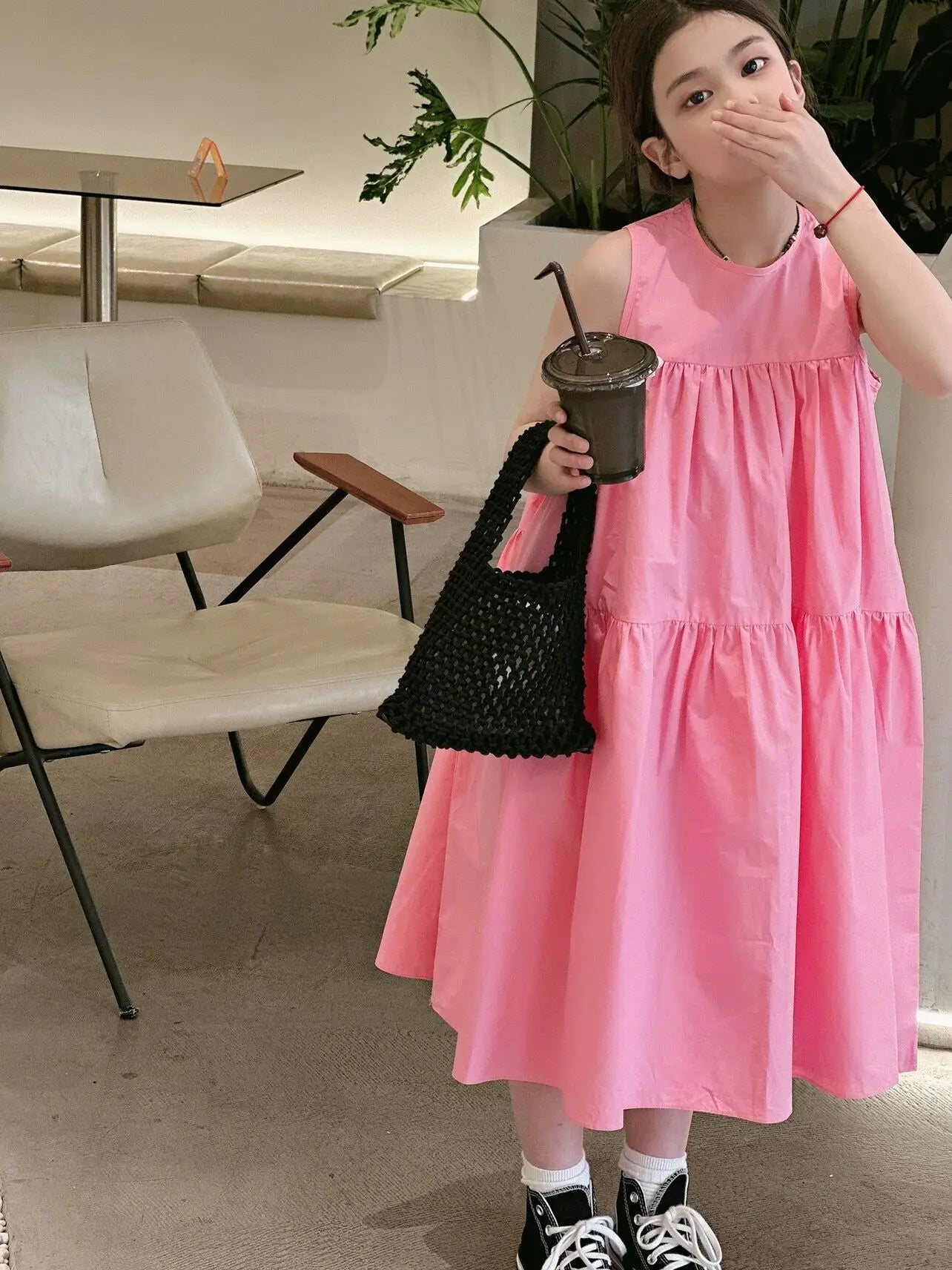 Frilly Tiered Dress