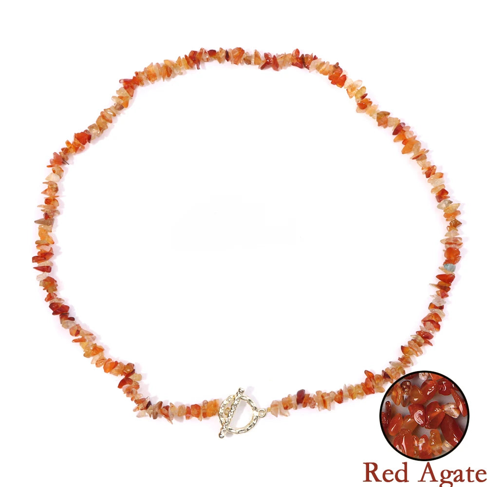 Healing Throat Chakra and Protective Crystal Necklaces