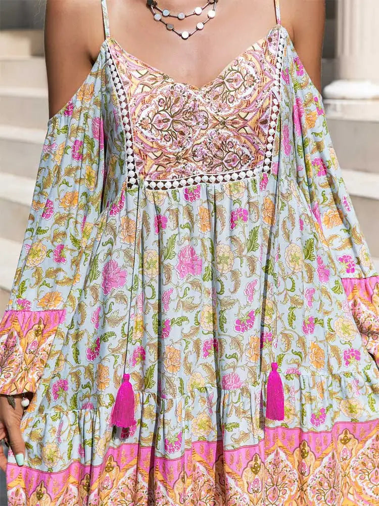 Mini Rayon Dress