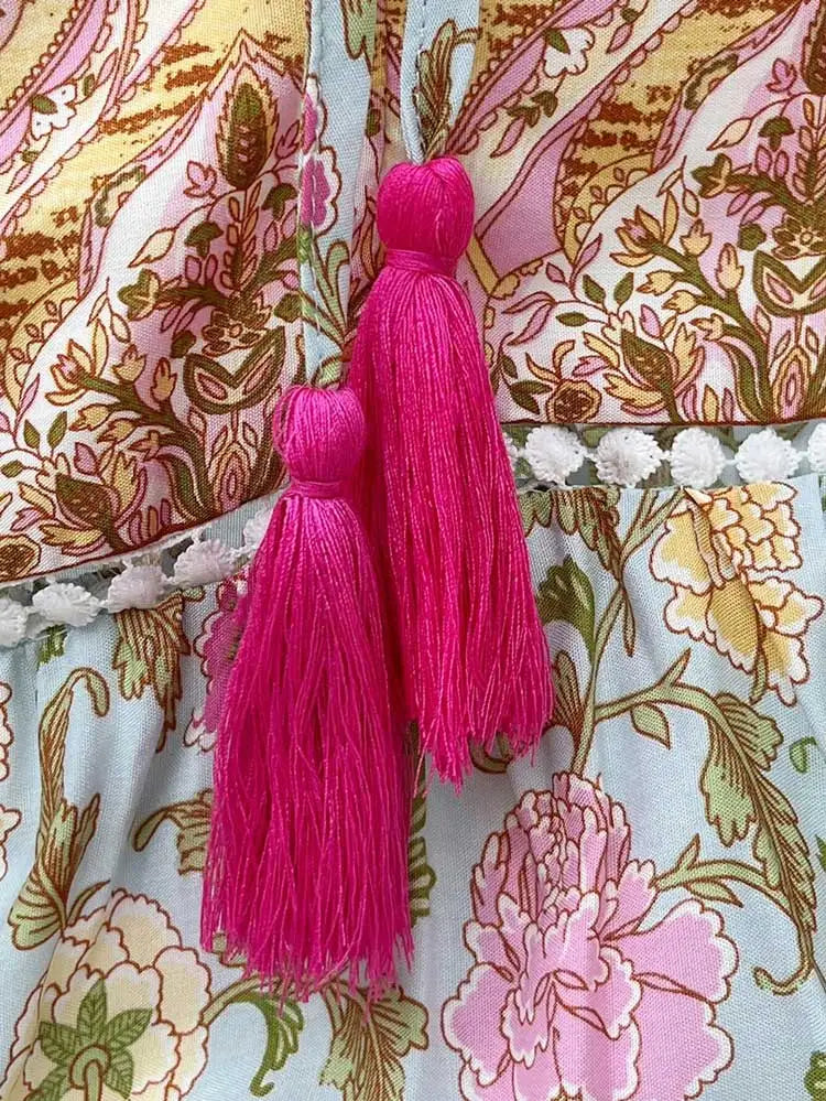 Mini Rayon Dress