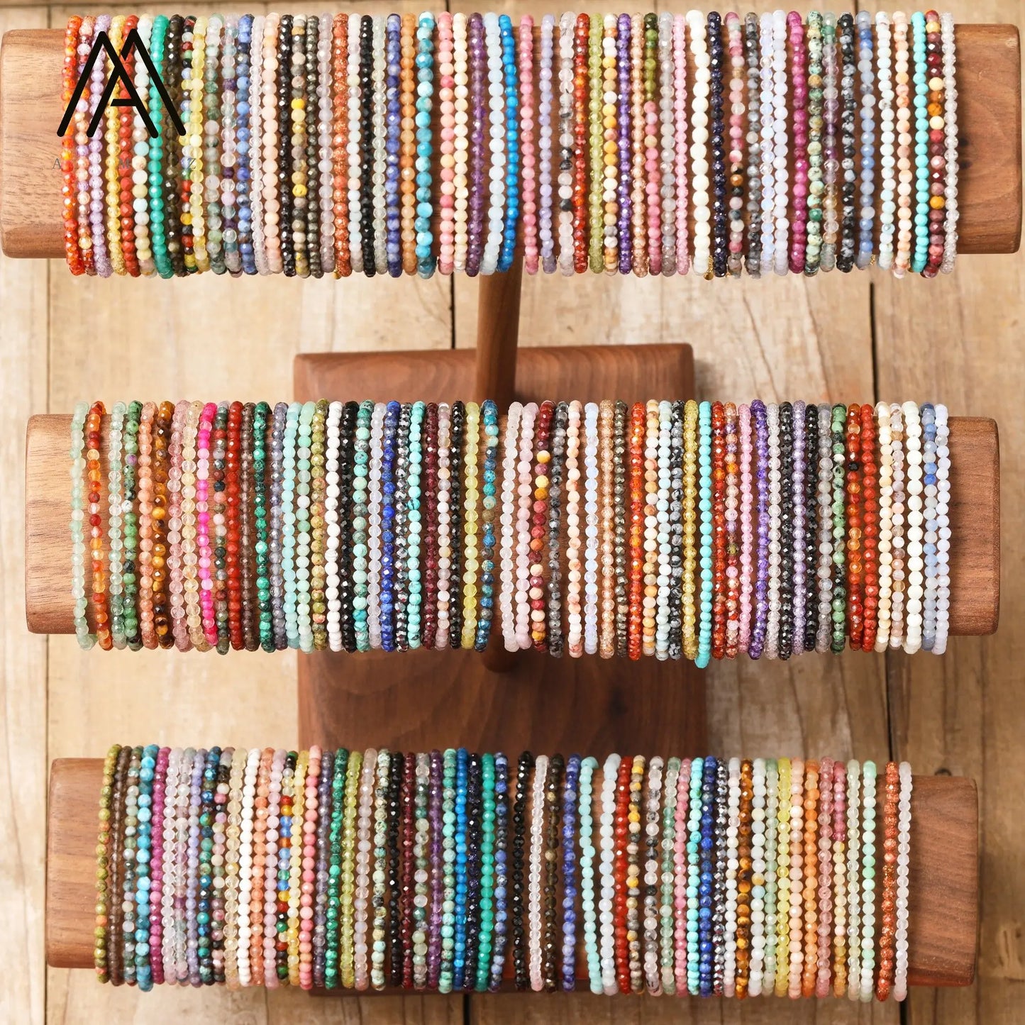 Various Real Crystal Bracelets
