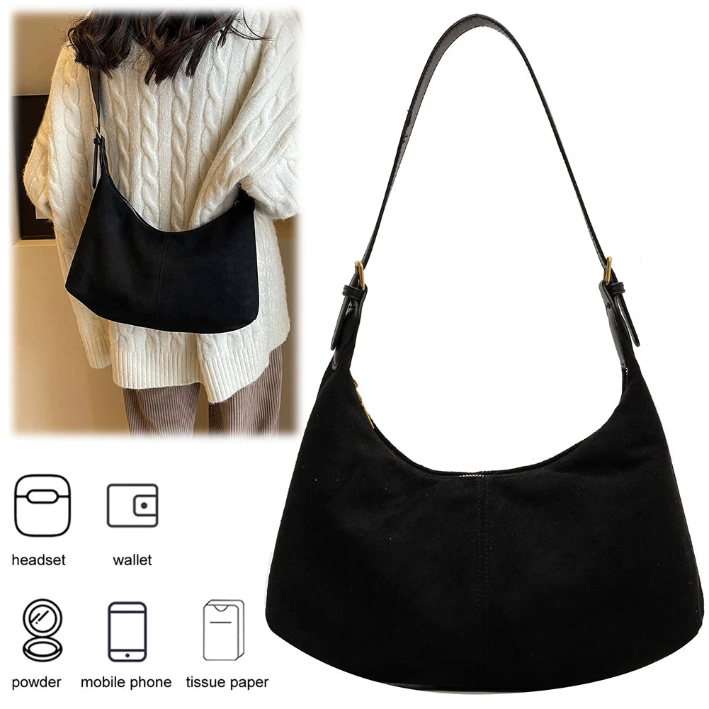 Velvet Hobo Design Bag