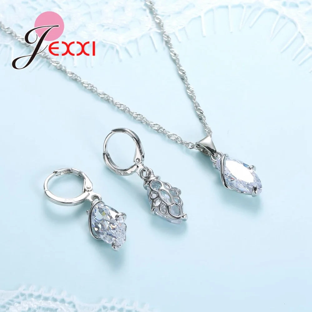 Cubic Zirconia Jewelry Set