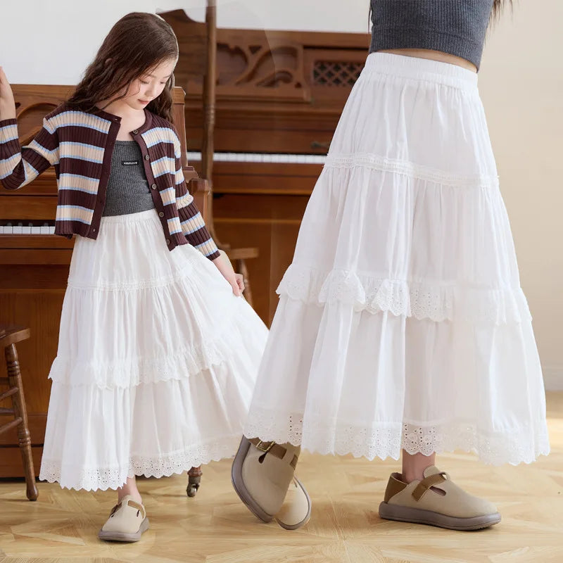 Teenage Ruched Frill Skirt
